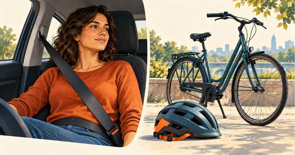 Cinto de segurança vs capacete: porque o impacto não é comparável da mesma forma