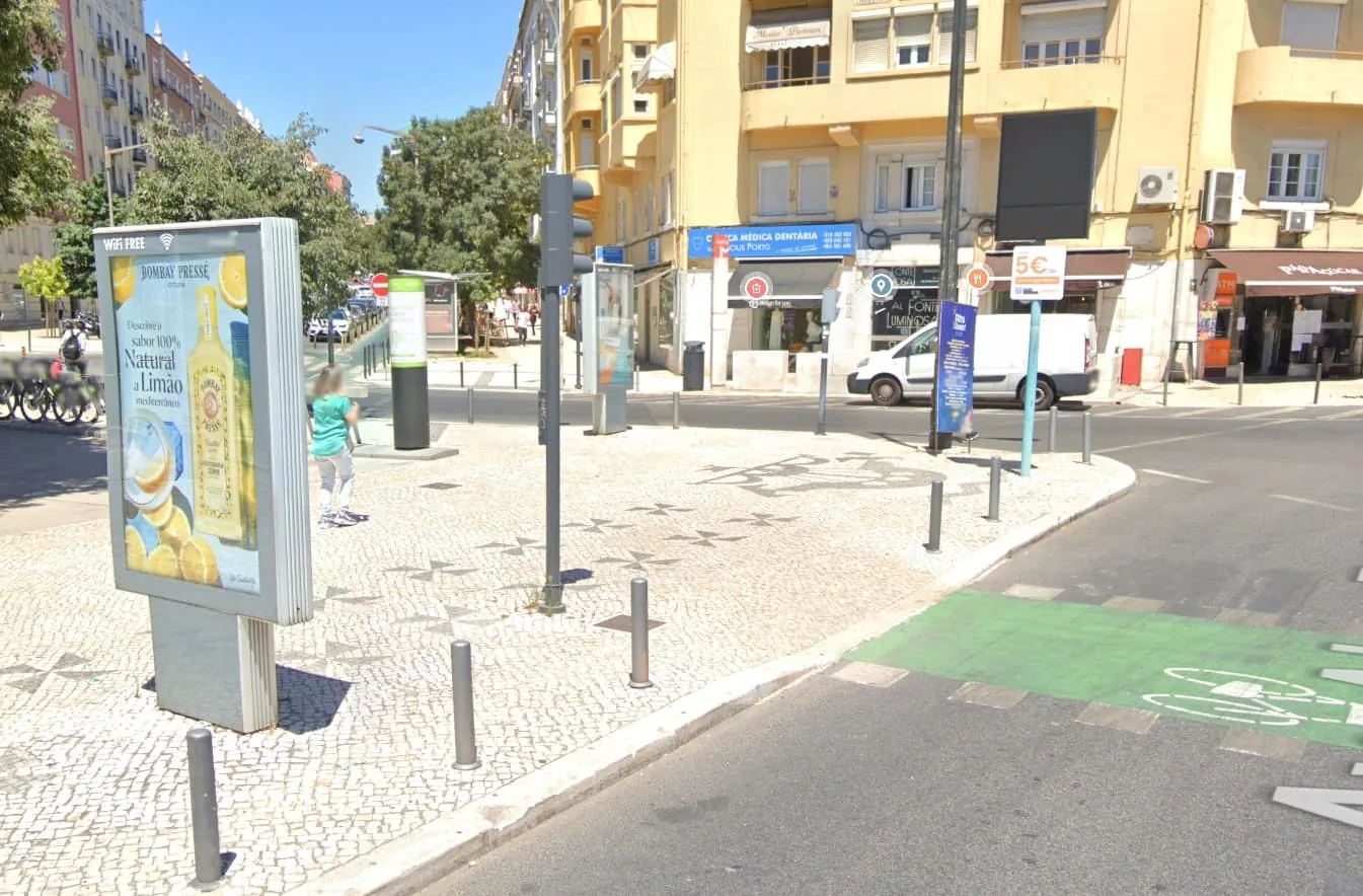 Guerra Junqueiro — infraestrutura ciclável